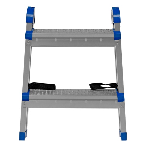 Стремянка двухсторонняя 2 ступени, сталь профиль, стальные ступени, Россия Сибртех фото 4 Стремянка двухсторонняя 2 ступени, сталь профиль, стальные ступени, Россия Сибртех фото 4