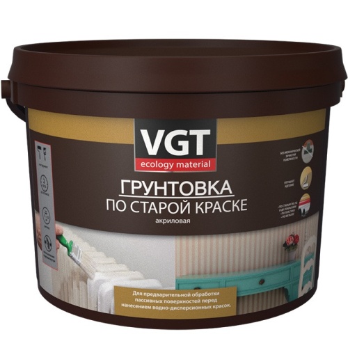 Грунтовка по старой краске VGT ВД-АК-0301 1 кг Грунтовка по старой краске VGT ВД-АК-0301 1 кг