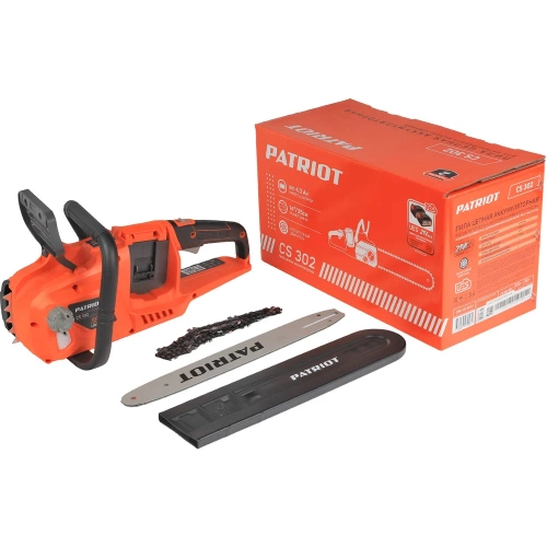 Цепная аккумуляторная пила PATRIOT СS 302 2х21 В UES 250205021 фото 8 Цепная аккумуляторная пила PATRIOT СS 302 2х21 В UES 250205021 фото 8