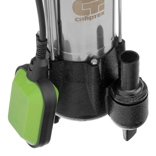 Фекальный насос СФН250, 250 Вт, напор 8 м, 10000 л/ч Сибртех фото 5