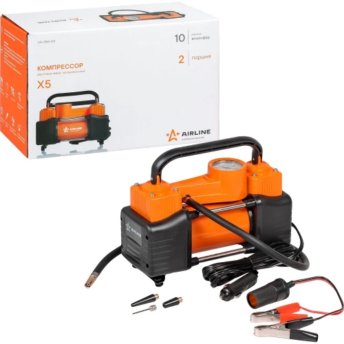 Двухпоршневой компрессор Airline X5 50л/мин., 10 АТМ CA-050-16S Двухпоршневой компрессор Airline X5 50л/мин., 10 АТМ CA-050-16S