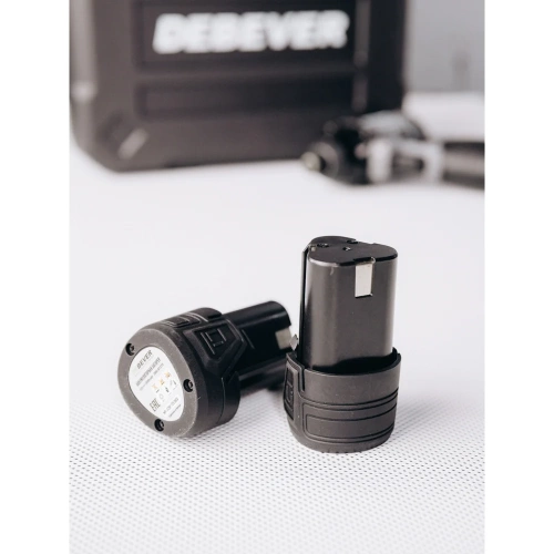 Шуруповерт аккумуляторный Debever бесщеточный, шестигранник, 140Nm, 12В; в компл. АКБ 1,5 а/ч; з/у 0,4 а/ч DBE-7361CKIT фото 9