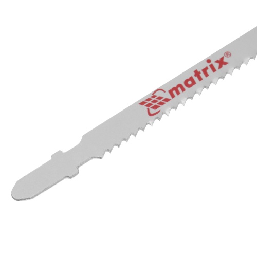 Полотна для электролобзика по дереву, 3 шт, 75 х 2.5 мм, HCS, EU- хвостовик Matrix фото 2