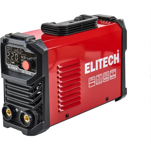 Сварочный инвертор Elitech ММА АИС 220 ЖК 204746 Сварочный инвертор Elitech ММА АИС 220 ЖК 204746