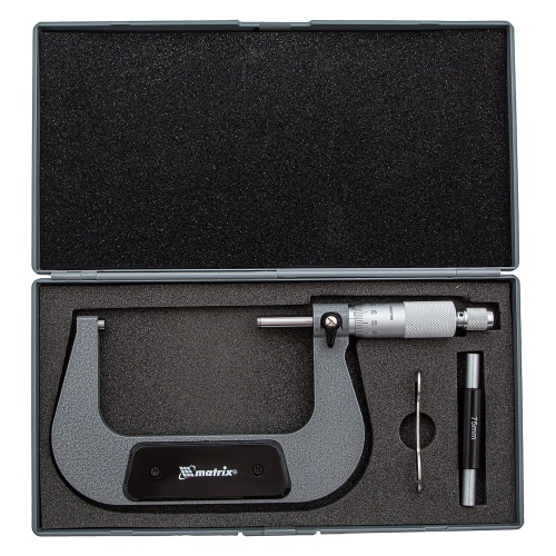 Микрометр механический,75-100 мм Matrix фото 3