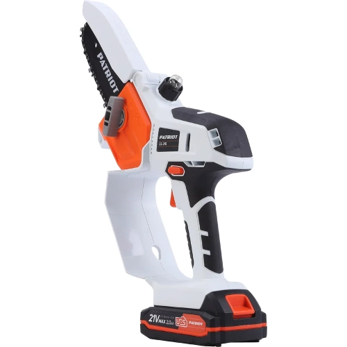 Пила цепная аккумуляторная PATRIOT CS 215 21В UES мини 250205222 фото 4 Пила цепная аккумуляторная PATRIOT CS 215 21В UES мини 250205222 фото 4