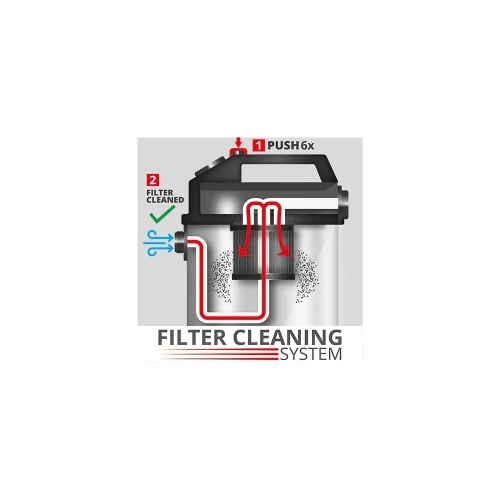 Строительный пылесос Einhell te-vc 2230 sacl,1400 Вт, 220 мбар, 30 л, очистка фильтра, розетка 2342465 фото 4 Строительный пылесос Einhell te-vc 2230 sacl,1400 Вт, 220 мбар, 30 л, очистка фильтра, розетка 2342465 фото 4