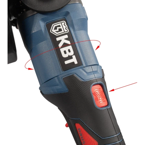 Угловая шлифовальная машина КВТ GB-20-125R (с поворотной головой) ПРОФИ 104533 фото 7