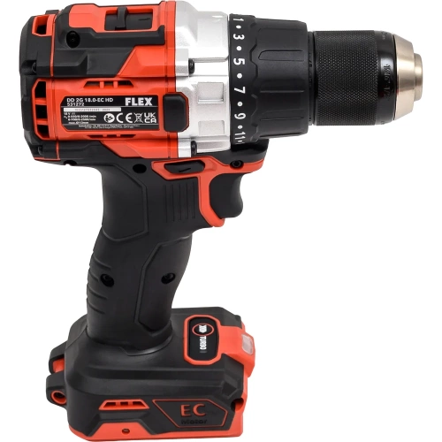 Аккумуляторная двухступенчатая дрель FLEX DD 2G 18.0-EC HD C с тубро режимом 531272 фото 10 Аккумуляторная двухступенчатая дрель FLEX DD 2G 18.0-EC HD C с тубро режимом 531272 фото 10