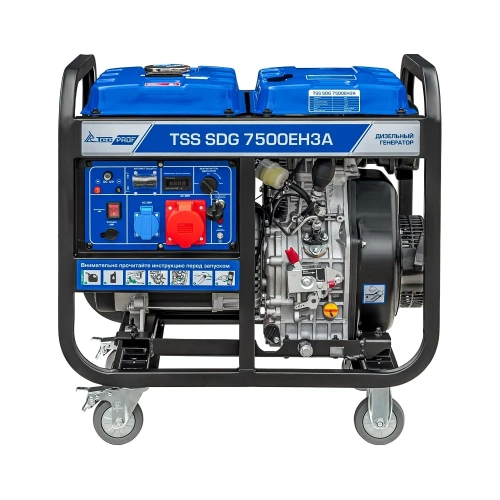 Дизель генератор ТСС TSS SDG 7500EH3A 200027 фото 3 Дизель генератор ТСС TSS SDG 7500EH3A 200027 фото 3