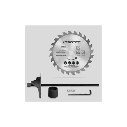 Ручная циркулярная пила TROTEC PCSS 10-1400 4430000050 фото 10