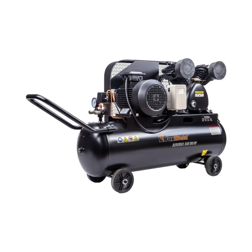 Масляный ременной компрессор FOXWELD AEROMAX 550/100 HP 7069 фото 3