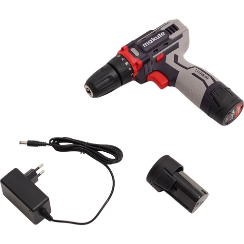 Дрель-шуруповерт аккумуляторная Makute с фиксатором вала (12В, 23Нм) CD126-L фото 5 Дрель-шуруповерт аккумуляторная Makute с фиксатором вала (12В, 23Нм) CD126-L фото 5