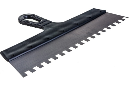 Шпатель фасадный Biber 35239 350 мм зуб 10х10 мм фото 3