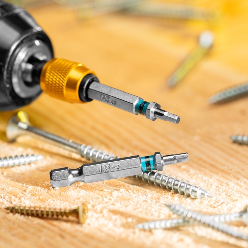 Бита HEX 3х50мм, сталь S2, шестигр., 10 шт. Gross фото 13