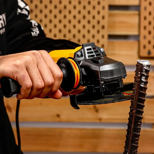 Углошлифовальная машина DEKO DKAG1200, 125мм, 1200 Вт, с антивибрационной рукояткой 085-1008 фото 8