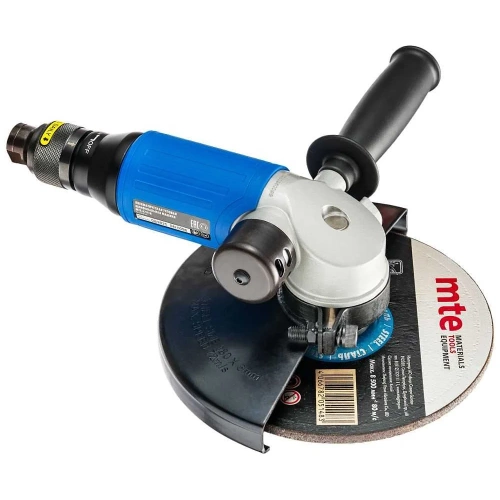 Угловая пневматическая шлифмашина MTE (УШМ), 180мм, 6701R 27038180 фото 4 Угловая пневматическая шлифмашина MTE (УШМ), 180мм, 6701R 27038180 фото 4