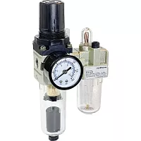 Блок подготовки воздуха AirPoint AFF2 1/4F FAD автом. клапан 4060.0002.0020