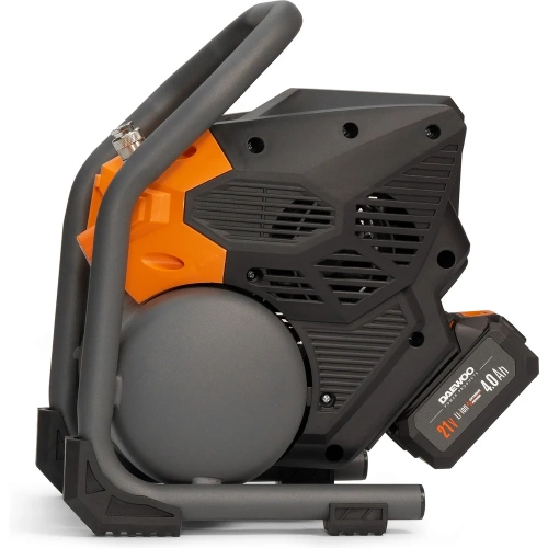 Компрессор аккумуляторный безмасляный DAEWOO DAC 80S Li SET фото 6