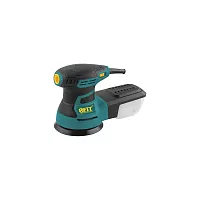 Эксцентриковая шлифмашина FIT 350 Вт, 3000-13000 об/мин, 125 мм, 1,5 кг, липучка, пластик. контейнер, коробка 80582