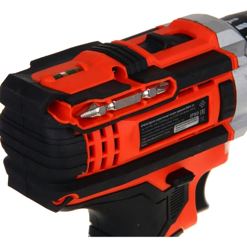 Дрель-шуруповерт аккумуляторный ударный ЕРМАК ДША-20, 20В, 2Ач, 0-400-1500 об.мин, 40 нм 691-046 фото 6 Дрель-шуруповерт аккумуляторный ударный ЕРМАК ДША-20, 20В, 2Ач, 0-400-1500 об.мин, 40 нм 691-046 фото 6