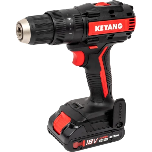 Аккумуляторная ударная дрель-шуруповерт KEYANG 2 АКБ 2 А*ч DM18BL-W (Set) фото 5 Аккумуляторная ударная дрель-шуруповерт KEYANG 2 АКБ 2 А*ч DM18BL-W (Set) фото 5