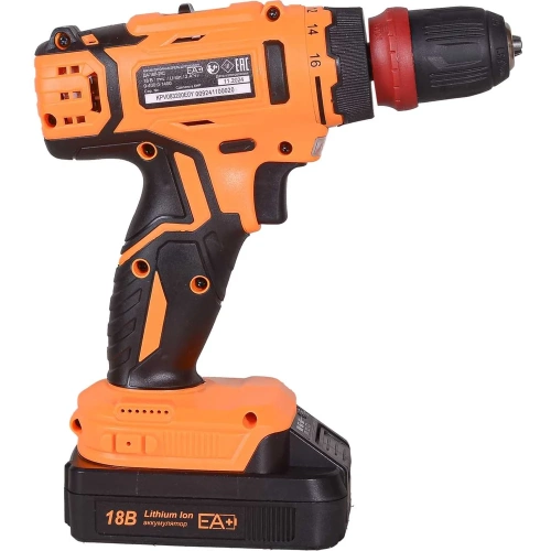 Аккумуляторная дрель-шуруповерт Вихрь ДА-18Л-2КC, 2.0 А/ч 72/14/34 фото 9 Аккумуляторная дрель-шуруповерт Вихрь ДА-18Л-2КC, 2.0 А/ч 72/14/34 фото 9