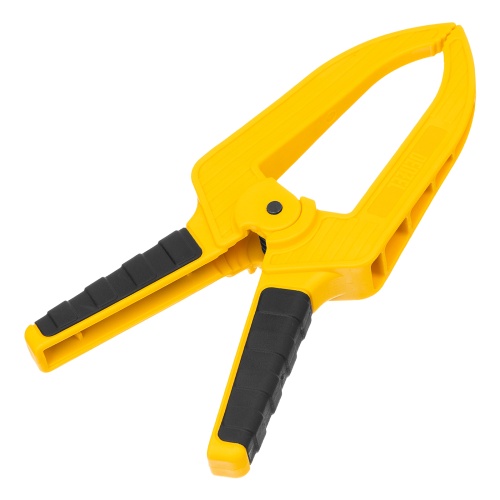 Струбцина клещеобразная, удлиненная 75 х 110 мм двухкомпонентные рукоятки Denzel фото 2