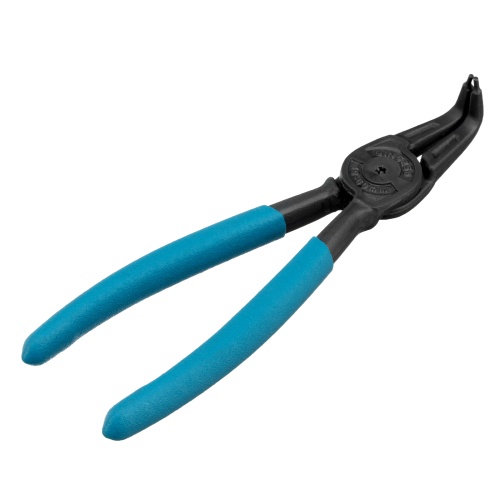 Съемник, 165 мм, для внутренних стопорных колец (19-60 мм) изогнутые губки (сжим) Gross фото 2