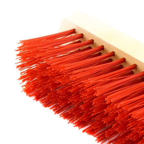 Щетка строительная 400 мм, 5 рядов, жесткая щетина, железная тулейка, без черенка Сибртех фото 3 Щетка строительная 400 мм, 5 рядов, жесткая щетина, железная тулейка, без черенка Сибртех фото 3