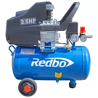 Компрессор масляный Redbo ACO-25/1600 коаксиальный, 1,6кВт, 198л/мин, 25л 39777