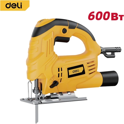 Лобзик электрический DELI 600Вт DC576 (маятниковый ход, фигурный рез, 6 скоростей работы) 220919