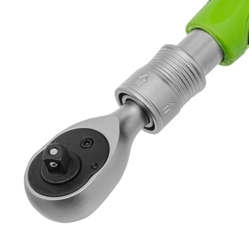 Ключ-трещотка телескопический 1/4", 170-230 мм, 72 зуба, с быстрым сбросом Сибртех фото 8