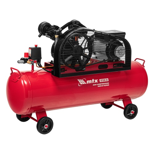 Компрессор воздушный ременный привод КР2500/80, 2,5 кВт, 80 литров, 420 л/мин МТХ фото 47