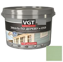 Эмаль по дереву VGT Профи фисташковая 10 кг