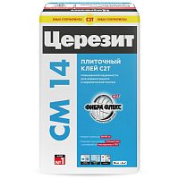 Клей для керамической плитки и керамогранита Ceresit CM 14 Extra 25 кг