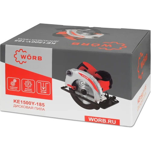 Дисковая пила WÖRB KE1500Y-185 1000401Y1 фото 6
