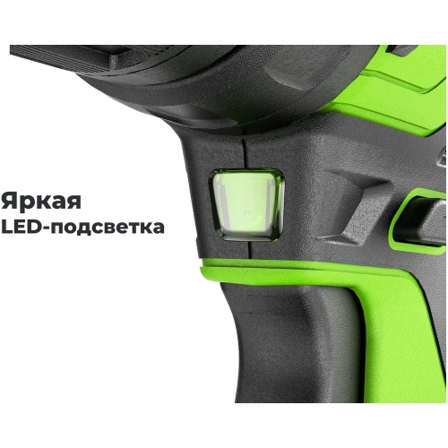 Бесщеточная дрель-шуруповерт GreenWorks GD24DD35, 24В, 29/35 Нм, 1x2Ач,ЗУ, 3704007VUA фото 7 Бесщеточная дрель-шуруповерт GreenWorks GD24DD35, 24В, 29/35 Нм, 1x2Ач,ЗУ, 3704007VUA фото 7