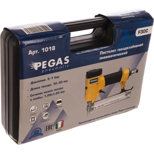 Гвоздезабивной пневматический пистолет Pegas pneumatic F30C 1018 фото 6