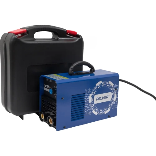 Инверторный сварочный аппарат (220 А; 2+1.5 м; ПВ 60%) Richip MiniArc 220T (в кейсе) фото 3