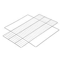 Решетка-гриль 480х240 мм, хромированная, Camping Palisad