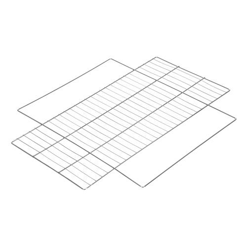 Решетка-гриль 480х240 мм, хромированная, Camping Palisad