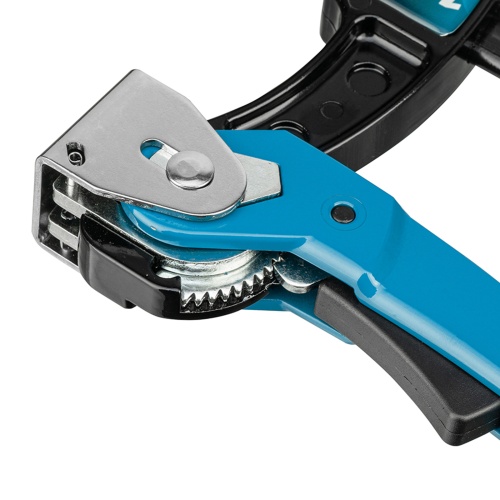 Струбцина реечная быстрозажимная 12, металлический корпус, рычажный храповой механизм, 300 мм Gross фото 7