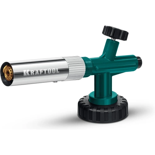 Цельнометаллическая газовая горелка на баллон с пьезоподжигом KRAFTOOL KG-1000 55514 Цельнометаллическая газовая горелка на баллон с пьезоподжигом KRAFTOOL KG-1000 55514