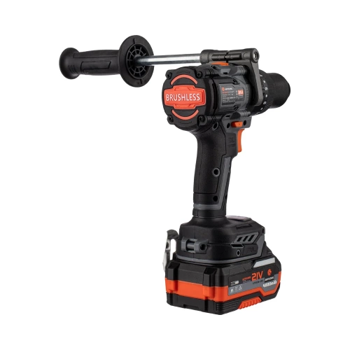 Бесщеточная ударная дрель-шуруповерт Anycons 150Нм, 21В, 1 акб, AC-ID21091 5345400 фото 5