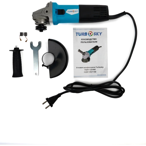 Угловая шлифмашина Turbosky УШМ-125/1100 458 фото 11 Угловая шлифмашина Turbosky УШМ-125/1100 458 фото 11