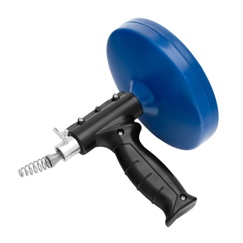 Трос для прочистки труб, L-3,3 м, D 6 мм, пластмассовый корпус Сибртех фото 4