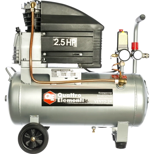 Масляный поршневой компрессор QUATTRO ELEMENTI VENTO-24 770-247 фото 3 Масляный поршневой компрессор QUATTRO ELEMENTI VENTO-24 770-247 фото 3