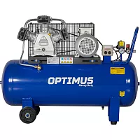 Компрессор поршневой OPTIMUS 580л/мин, 3кВт, 380В, ресивер 150л OPT-301558