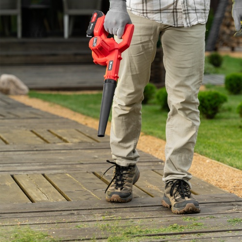 Воздуходувка-пылесос акк. портативная, LB-185, 35 м/с, 170 м3/ч, Li-Ion, 20 В MTX фото 43